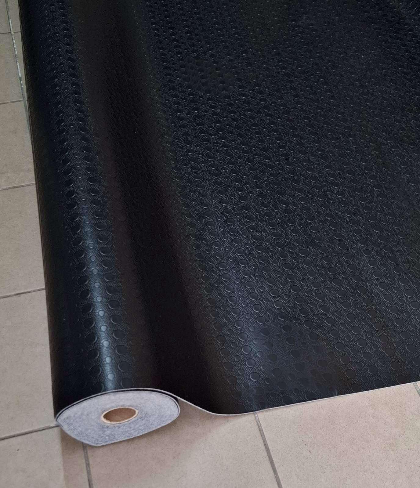 Линолеум автомобильный OtoKap Квадрат 1,8 м Черный (129) - фото 2