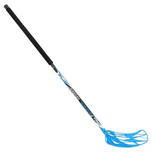 Клюшка для флорбола взрослая Stonley FLASH F-7627-R F1 изгиб правая l‑95 см 240 г Голубо-черный (31773328)