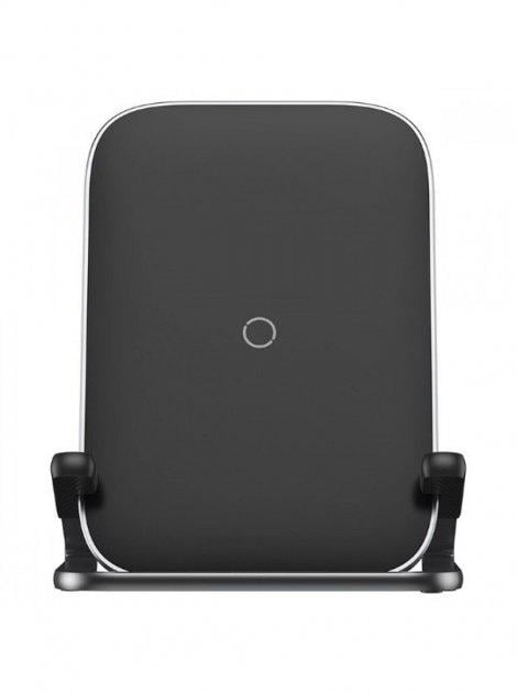Беспроводное ЗУ Baseus Rib Horizontal and Vertical Holder 15W Black (WXPG-01)