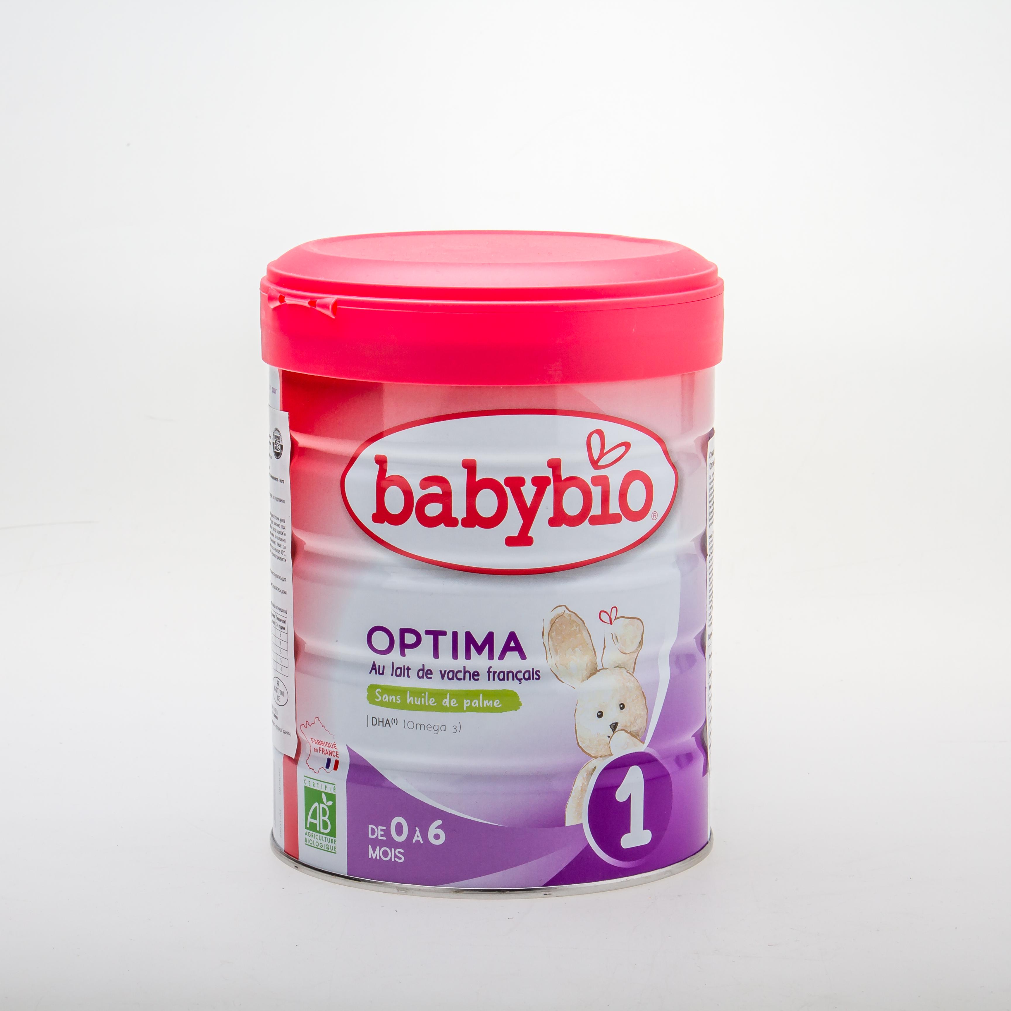 Смесь детская BabyBio Optima1 молочная органическая для кормления грудных детей от рождения до 6 месяцев (58031)