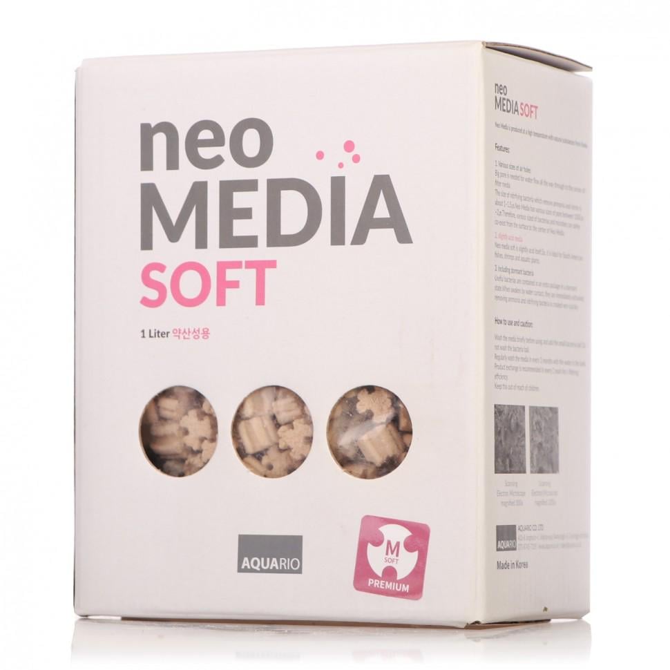 Наповнювач для біофільтрації Aquario Neo Media Soft зі зниженням pH 1 л (neomedia-s1) - фото 1