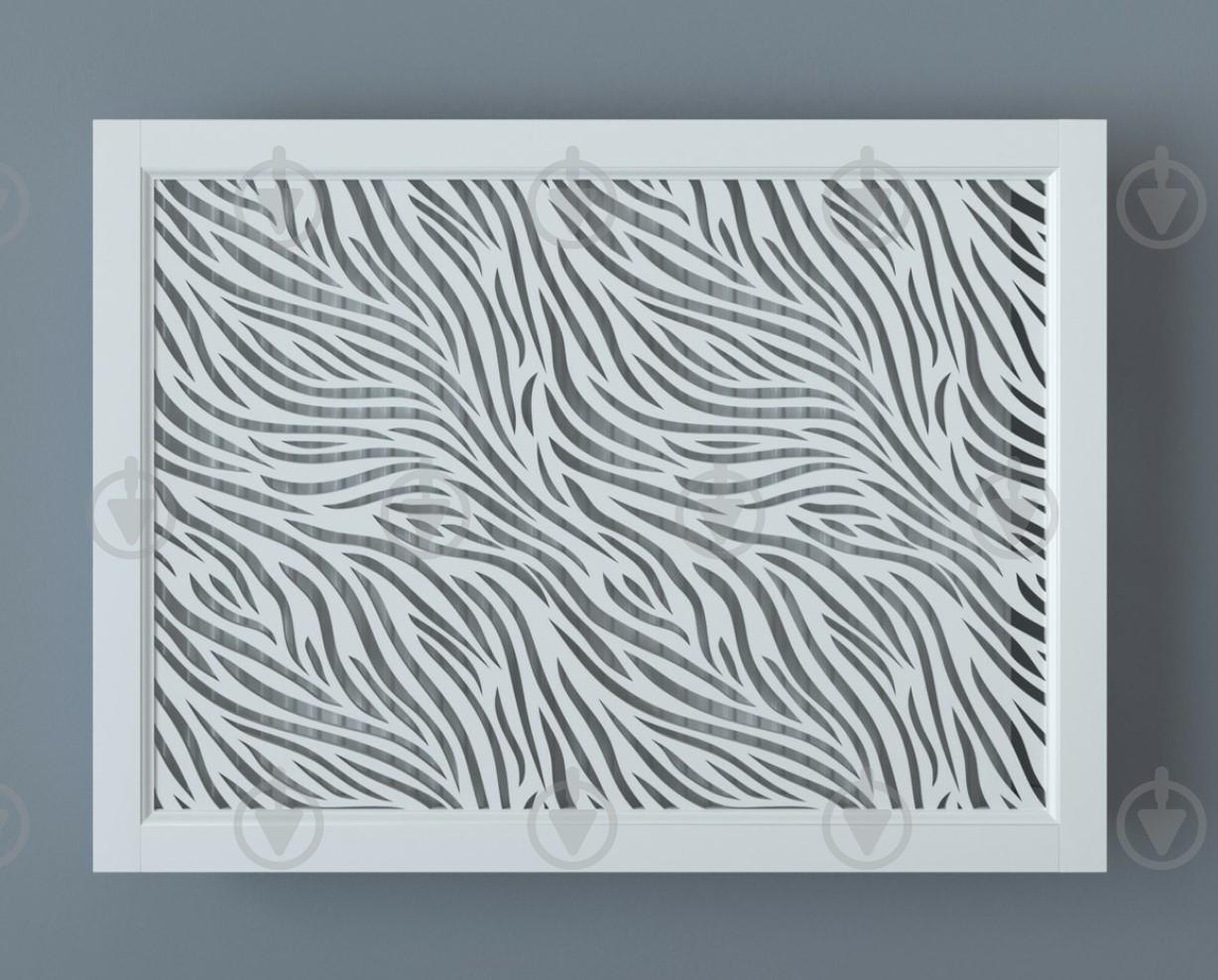 Экран-решетка декоративная на батарею отопления R50-F110 Белый (25626813) - фото 2 Экран-решетка декоративная на батарею отопления R50-F110 Белый (25626813) - фото 2