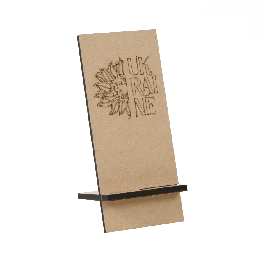 Подставка под смартфон для декупажа Rosa Talent Ukraine МДФ 8х19х11 см (4823100251037)