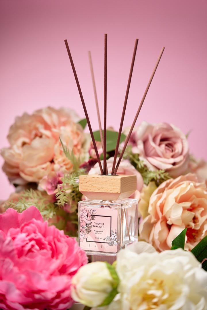 Аромадиффузор Esse Home Пион Жасмин 100 мл (2609199039) - фото 2 Аромадиффузор Esse Home Пион Жасмин 100 мл (2609199039) - фото 2