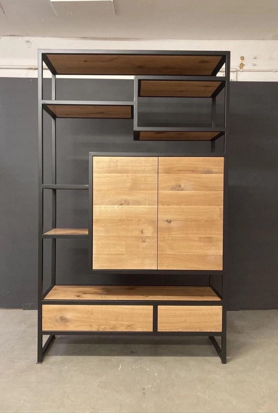 Cтеллаж EcoLoft IN-2203 в стиле лофт (23746085)