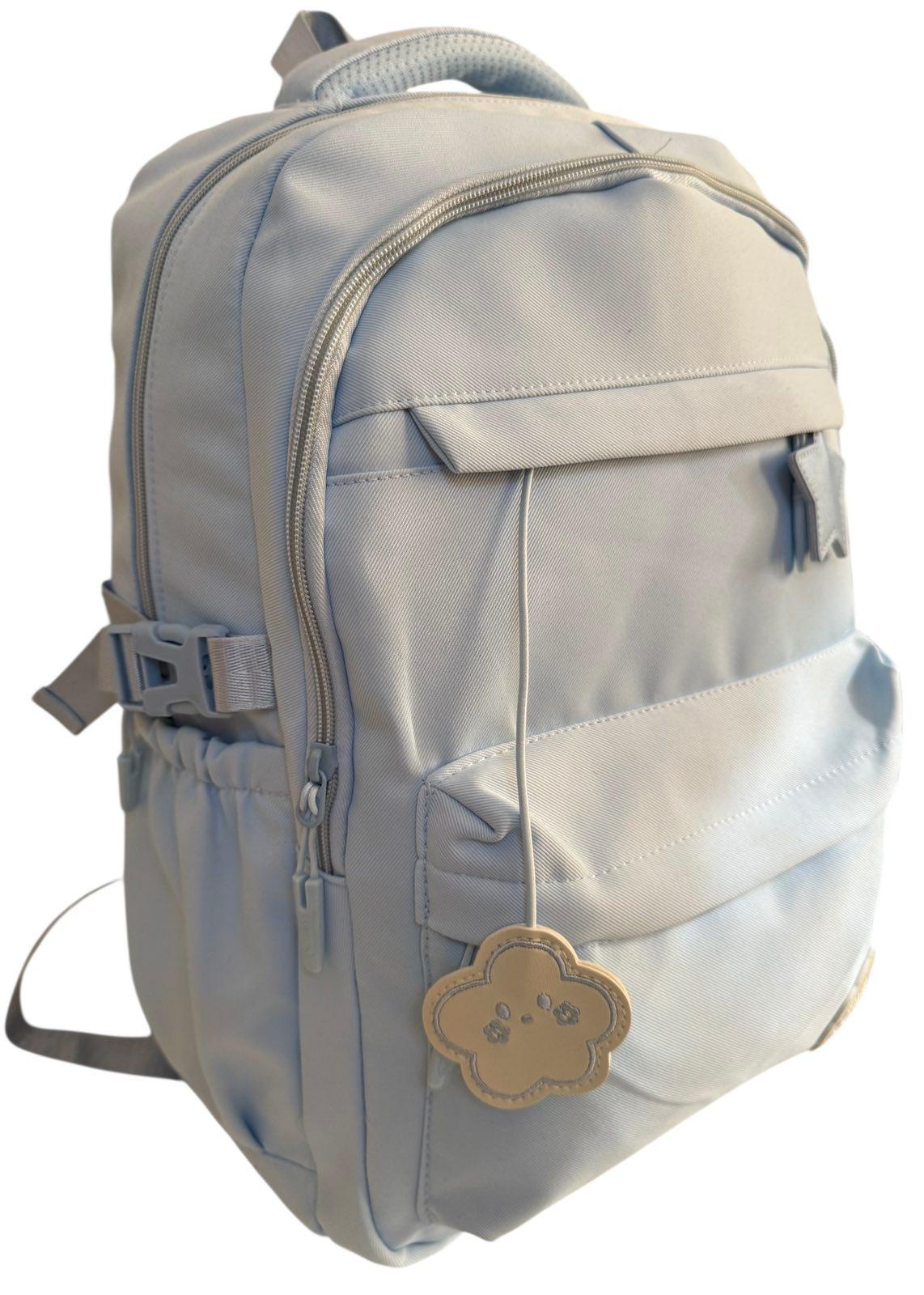 Рюкзак шкільний з трьома відділеннями Блакитний (5108BL)