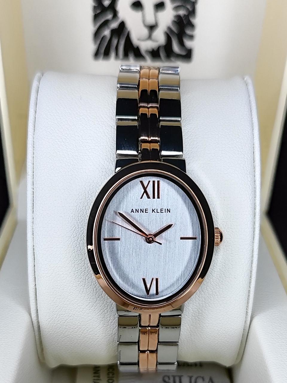Наручные часы женские Anne Klein AK/5021SVRT с серебристым циферблатом и стальным браслетом