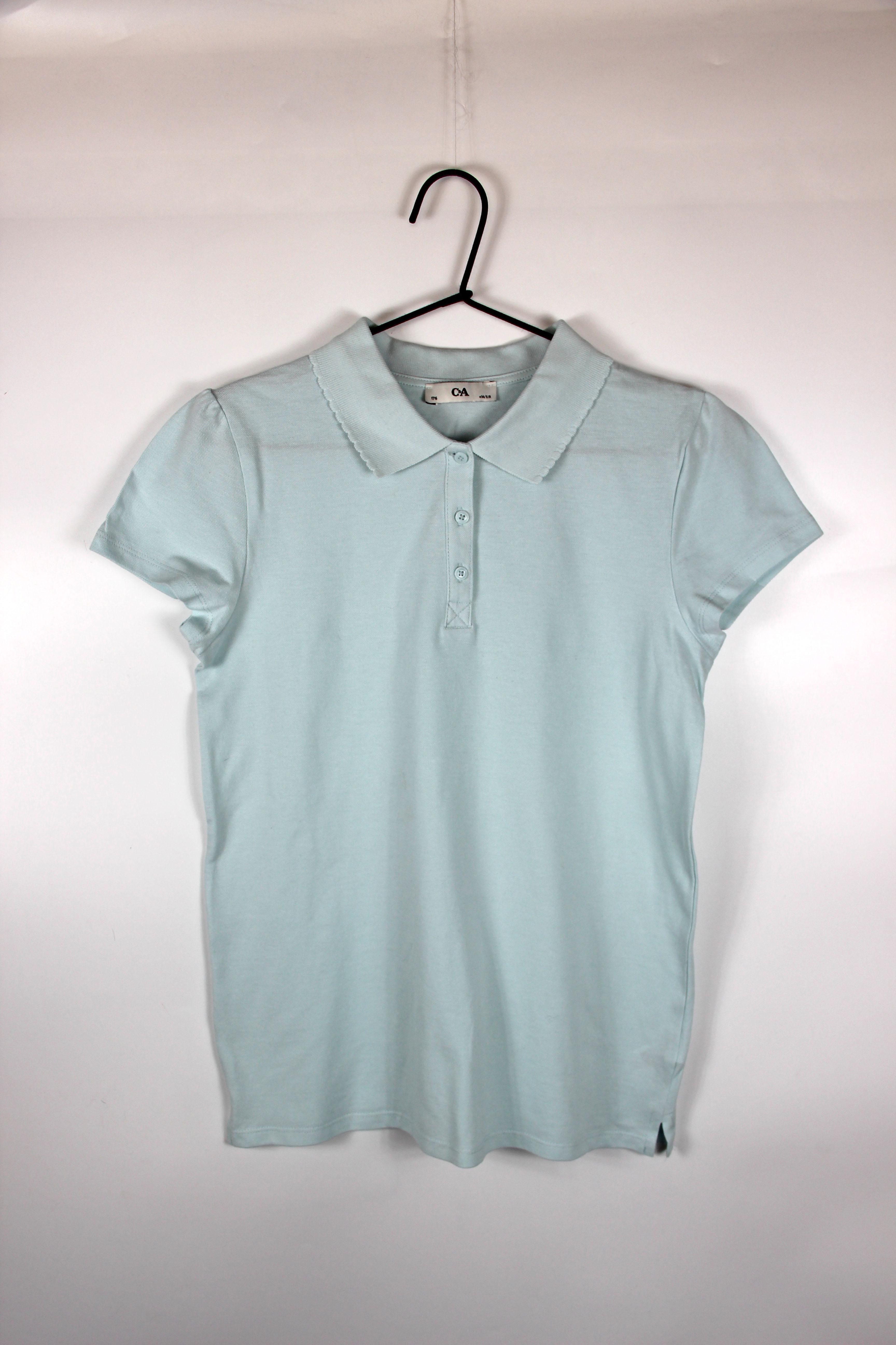 Футболка C&A 2201953 176 см Блакитний