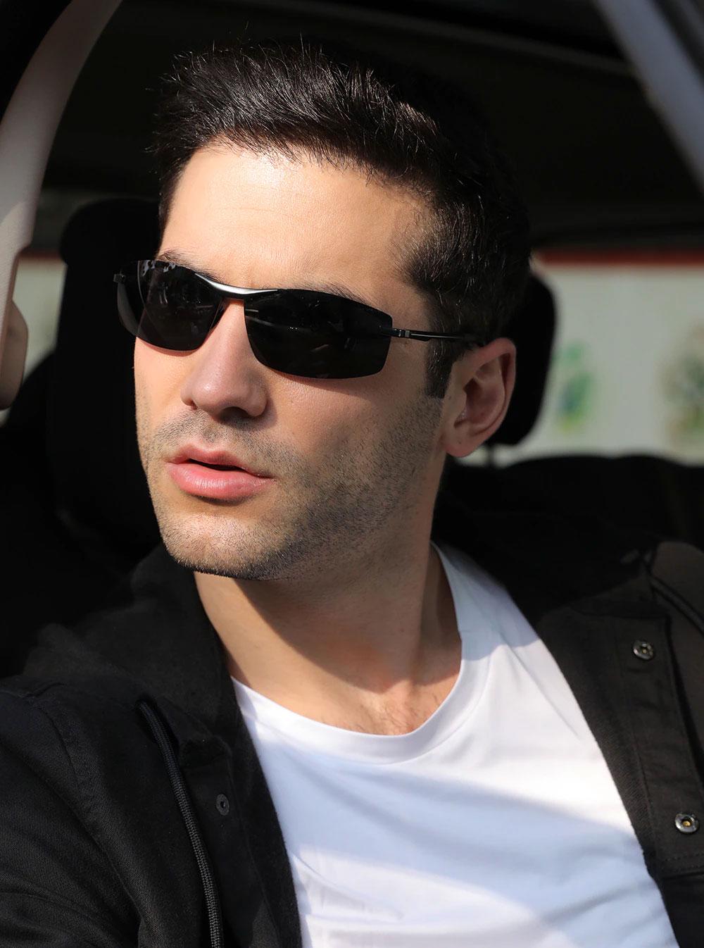 Чоловічі сонцезахисні окуляри CoolPandas ультралегкі з поляризацією - фото 4 Чоловічі сонцезахисні окуляри CoolPandas ультралегкі з поляризацією - фото 4