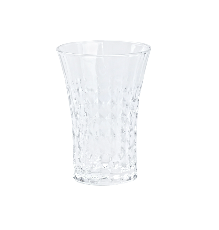 Набір склянок Living Home фігурних під кришталь 6 шт. по 380 мл Прозорий - фото 3