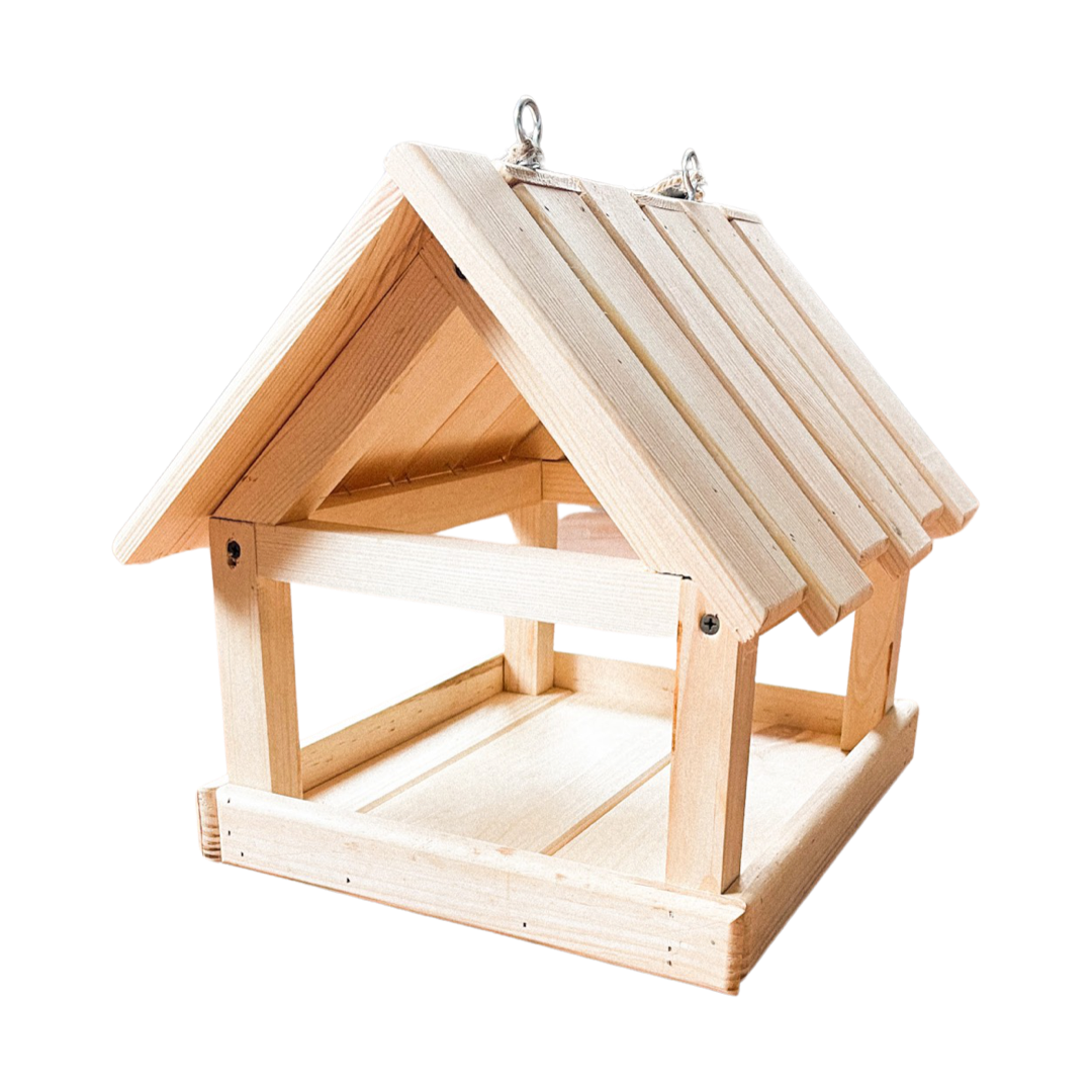 Деревянная кормушка для птиц - треугольная (домики и кормушки для птиц) - symbol