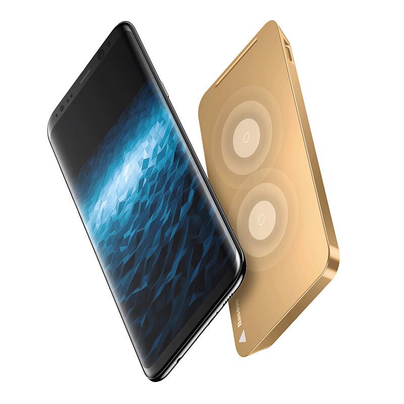 Бездротове зарядний пристрій Baseus Qi Multifunctional Wireless Charging Pad Gold (670444548)