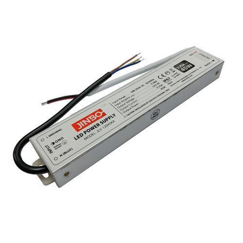 Блок живлення JINBO 45 Вт 220V AC/12V DC IP67 (JLV-12045KA-W)