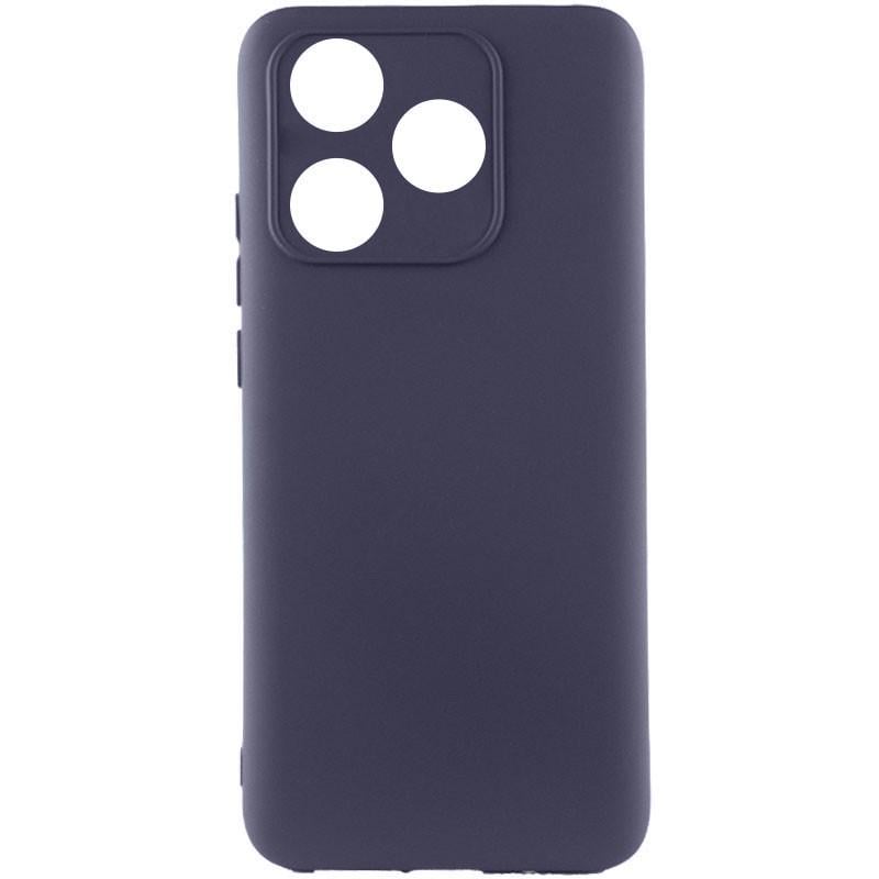 Протиударний чохол Silicone Cover Lakshmi Full Camera (AAA) для TECNO Spark 10 Сірий / Dark Gray