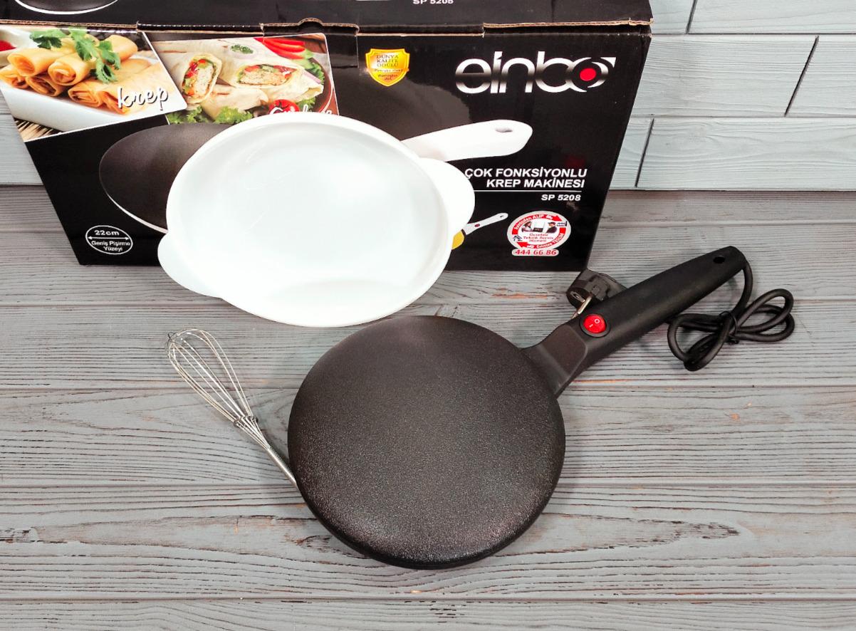 Блинница электрическая Crepe Maker SP 5208 650 Вт 20 см Черный (620501) - фото 3 Блинница электрическая Crepe Maker SP 5208 650 Вт 20 см Черный (620501) - фото 3