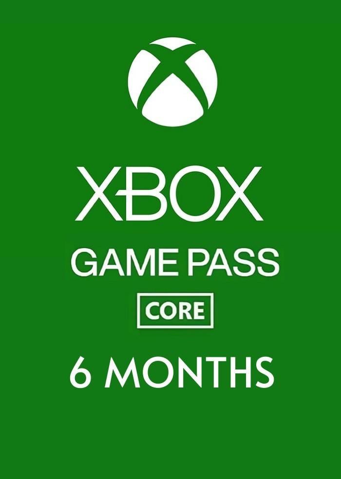 Підписка Xbox Game Pass Core 6 місяців Xbox One/Series S/X для всіх регіонів та країн (69825905)