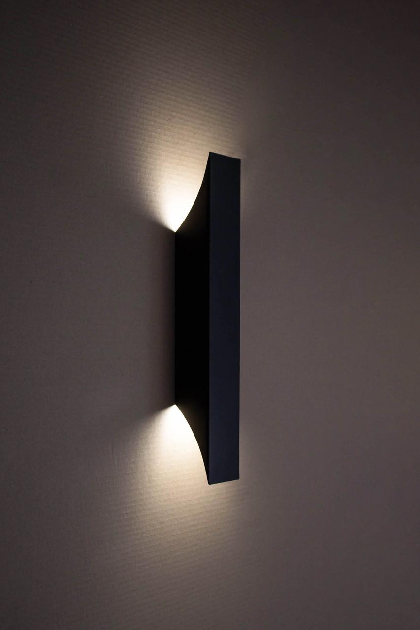 Светильник настенный MSK ELECTRIC Vega NL 24201-1 BK Черный (23623702)