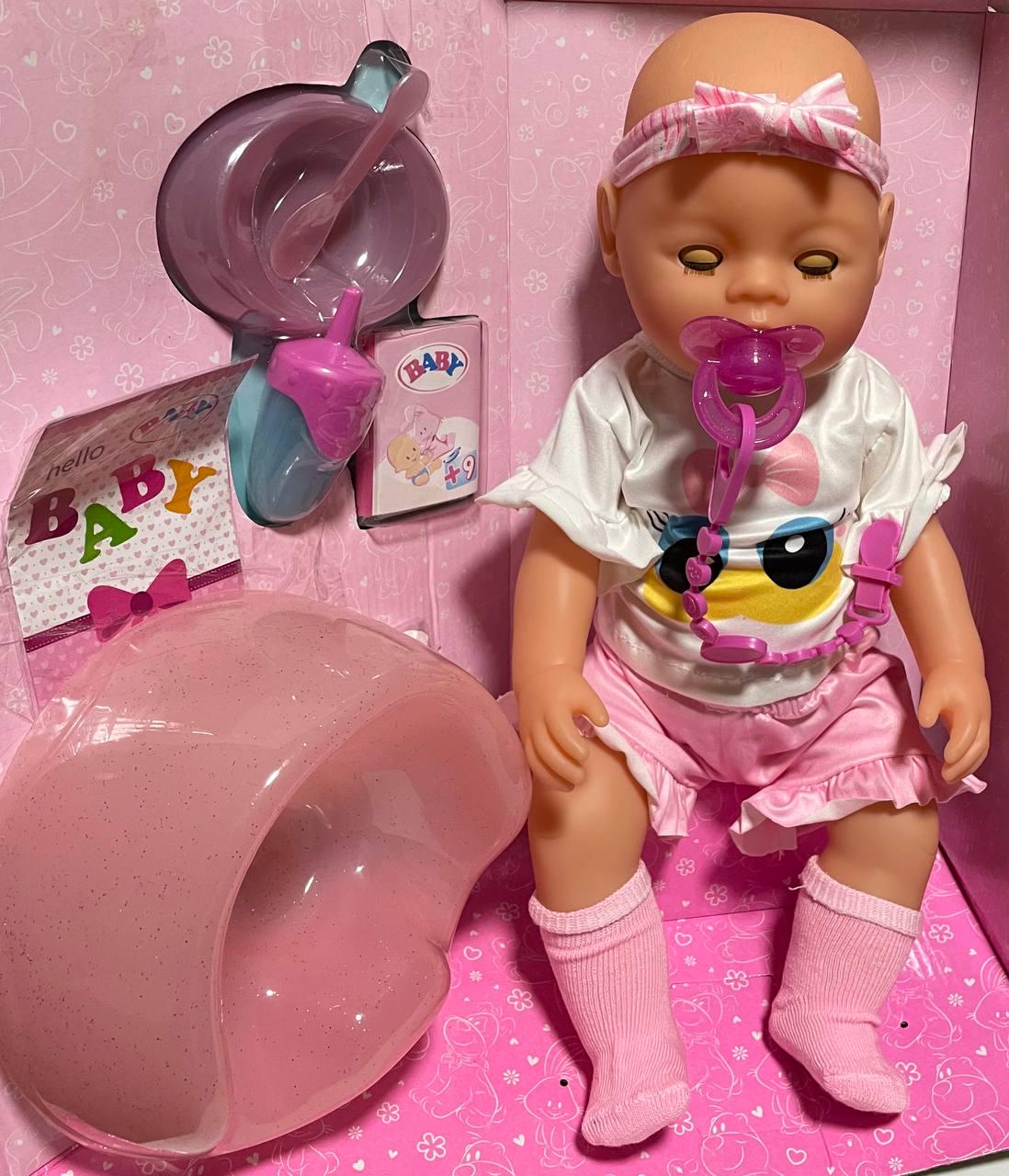 Пупс функциональный BL042F (13402469) - фото 2 Пупс функциональный BL042F (13402469) - фото 2