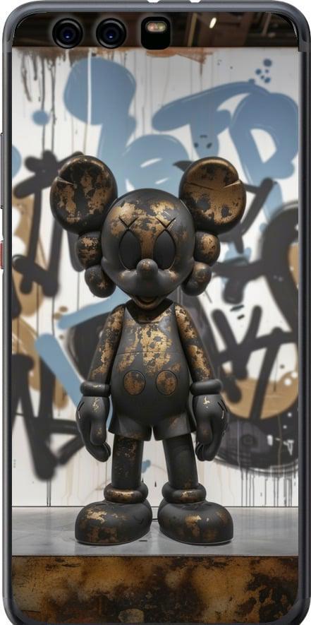 Чехол на Huawei P10 Plus Bronze kaws v2 (6098u-963-42517)