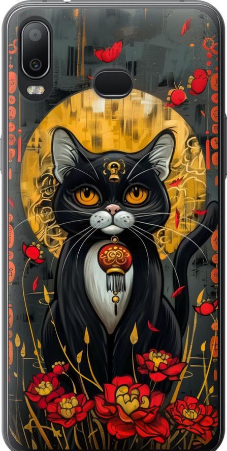 Чехол на Samsung Galaxy A6s China Cat (6134u-1604-42517)