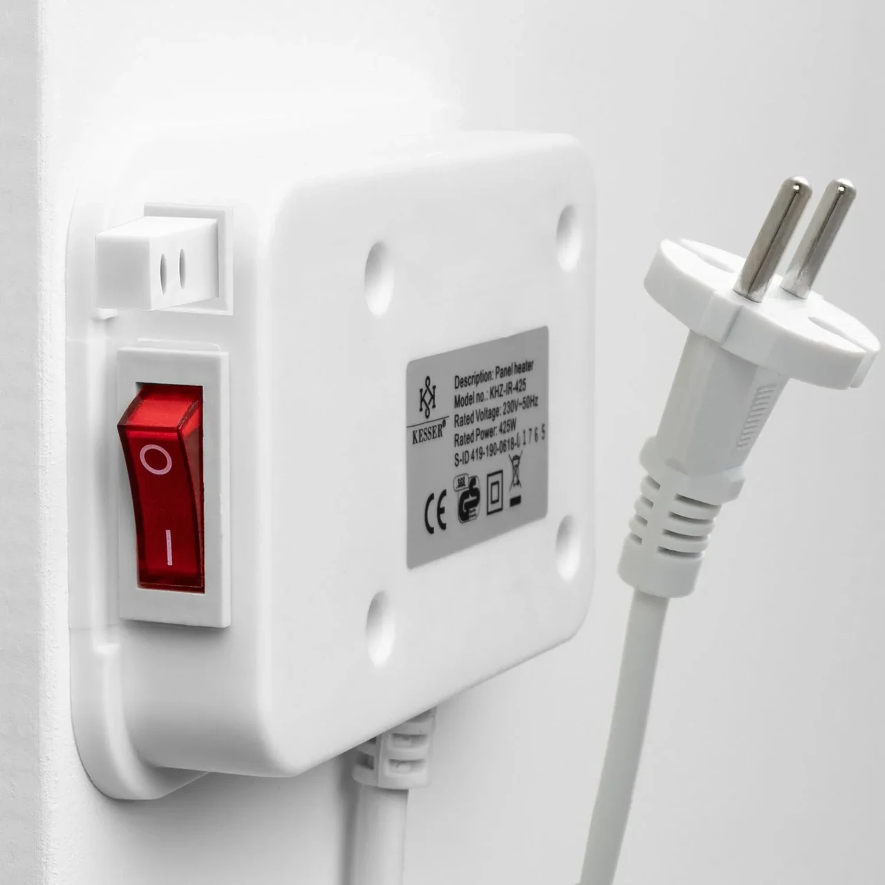 Инфракрасный обогреватель настенный KESSER 425 Вт - фото 5