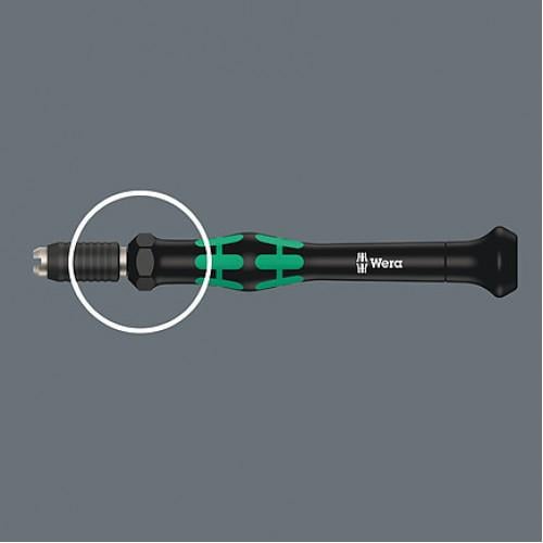 Отвёртка с набором насадок WERA для электронщиков Kraftform Kompakt Micro 11 Universal 1 (SL, PH, HEX, TX) (05135938001) - фото 7