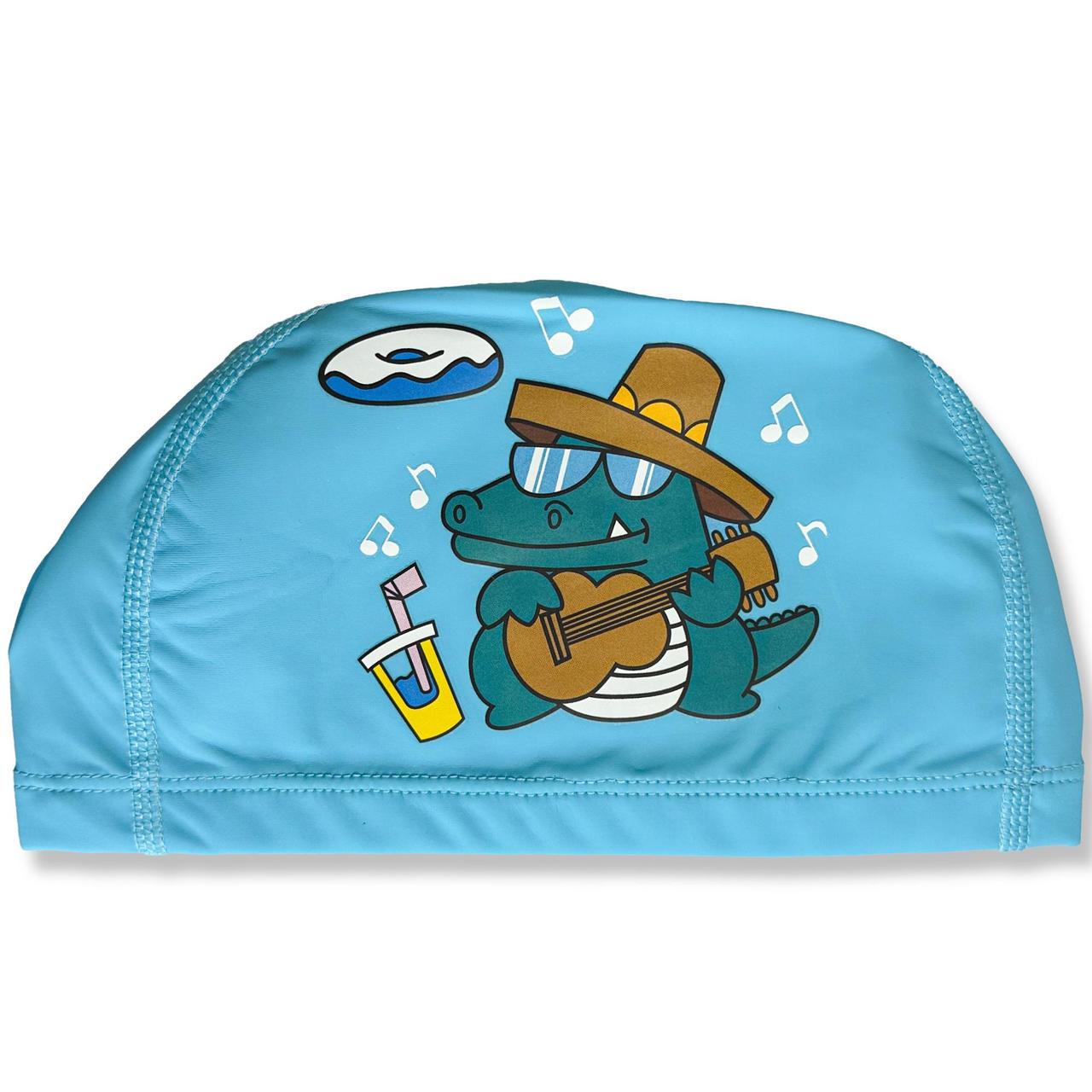 Шапочка для плавания детская Renvo Orta JR OSFM Голубой (1SC400-04) - фото 2