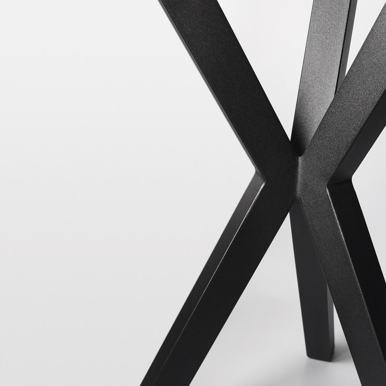 Каркас для столу з металу Scandi Ø 500 мм H 730 мм Чорний (1095) - фото 4 Каркас для столу з металу Scandi Ø 500 мм H 730 мм Чорний (1095) - фото 4