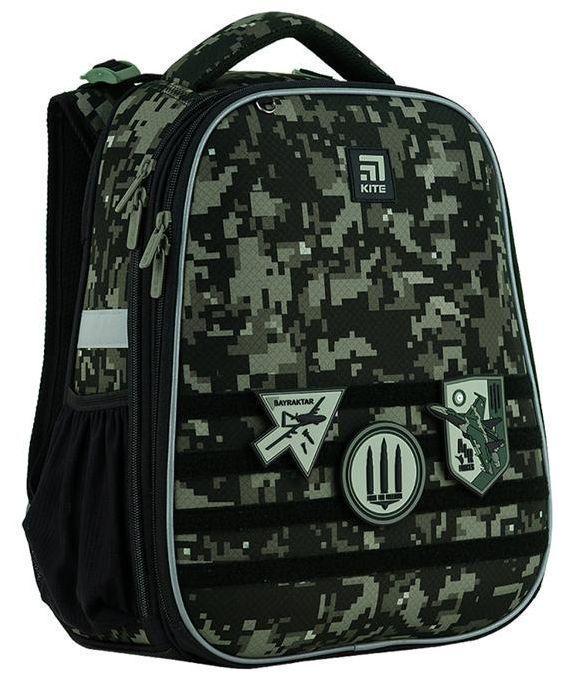 Рюкзак школьный для мальчика младших классов KITE Education K24-531M-3 Air Force каркасный (2296749584)