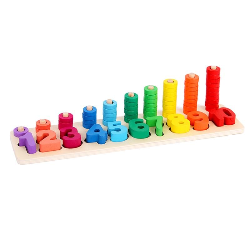 Деревянный обучающий сортировщик для малышей (1102)