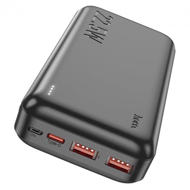 Повербанк Hoco J101A 22,5 W 20000 mAh Black - фото 3