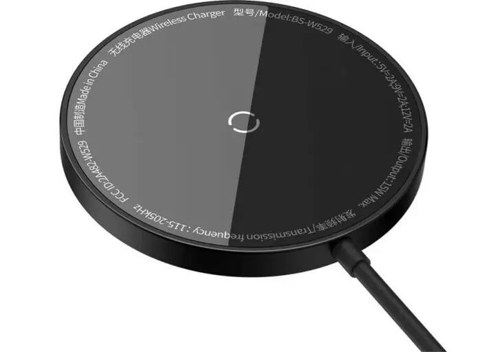 Зарядное устройство беспроводное Baseus Simple Mini3 Magnetic Wireless Charger 15W Black (CCJJ040001) Зарядное устройство беспроводное Baseus Simple Mini3 Magnetic Wireless Charger 15W Black (CCJJ040001)