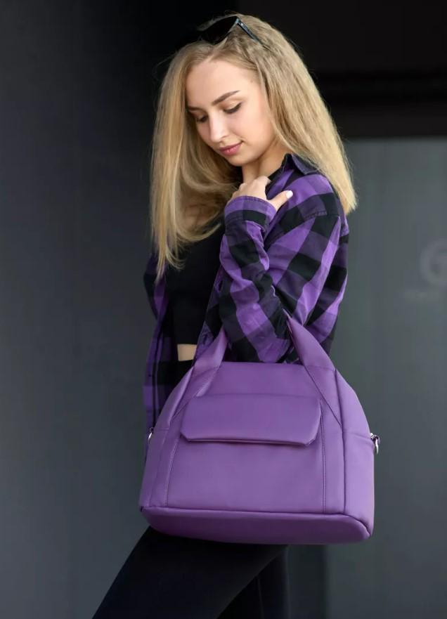Женская сумка Sambag Vogue BKS Фиолетовый (90153018)