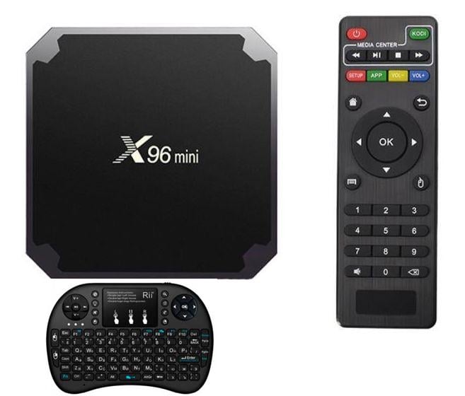 Смарт-приставка ADTV X96 mini 2/16Gb + клавиатура K2