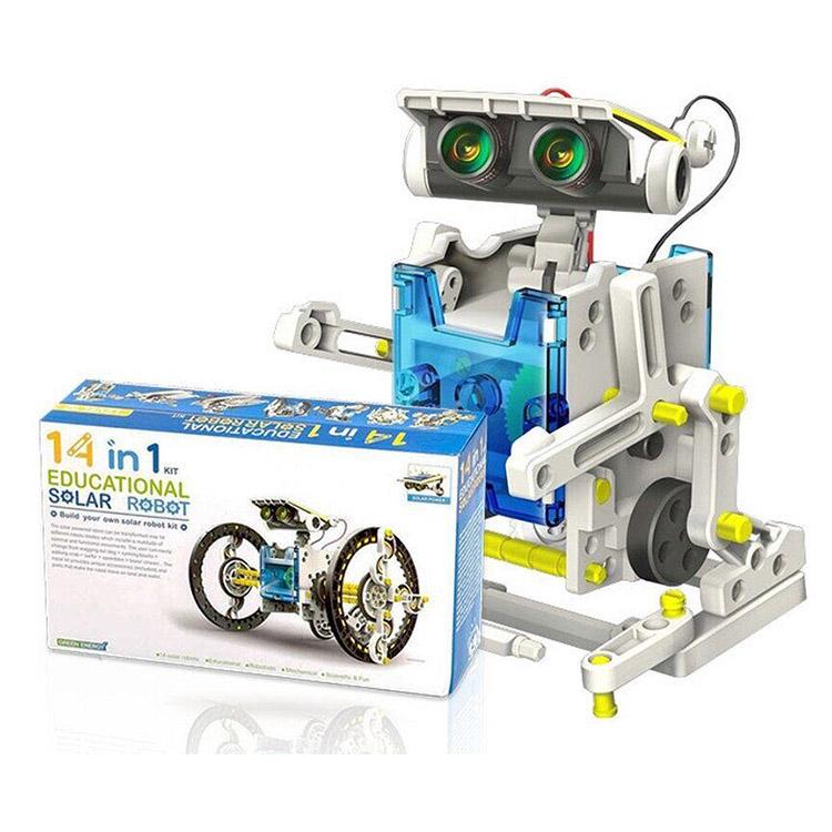 Дитячий конструктор робот-трансформер Solar Robot із сонячною панеллю і моторчиком 14в1 - фото 8 Дитячий конструктор робот-трансформер Solar Robot із сонячною панеллю і моторчиком 14в1 - фото 8