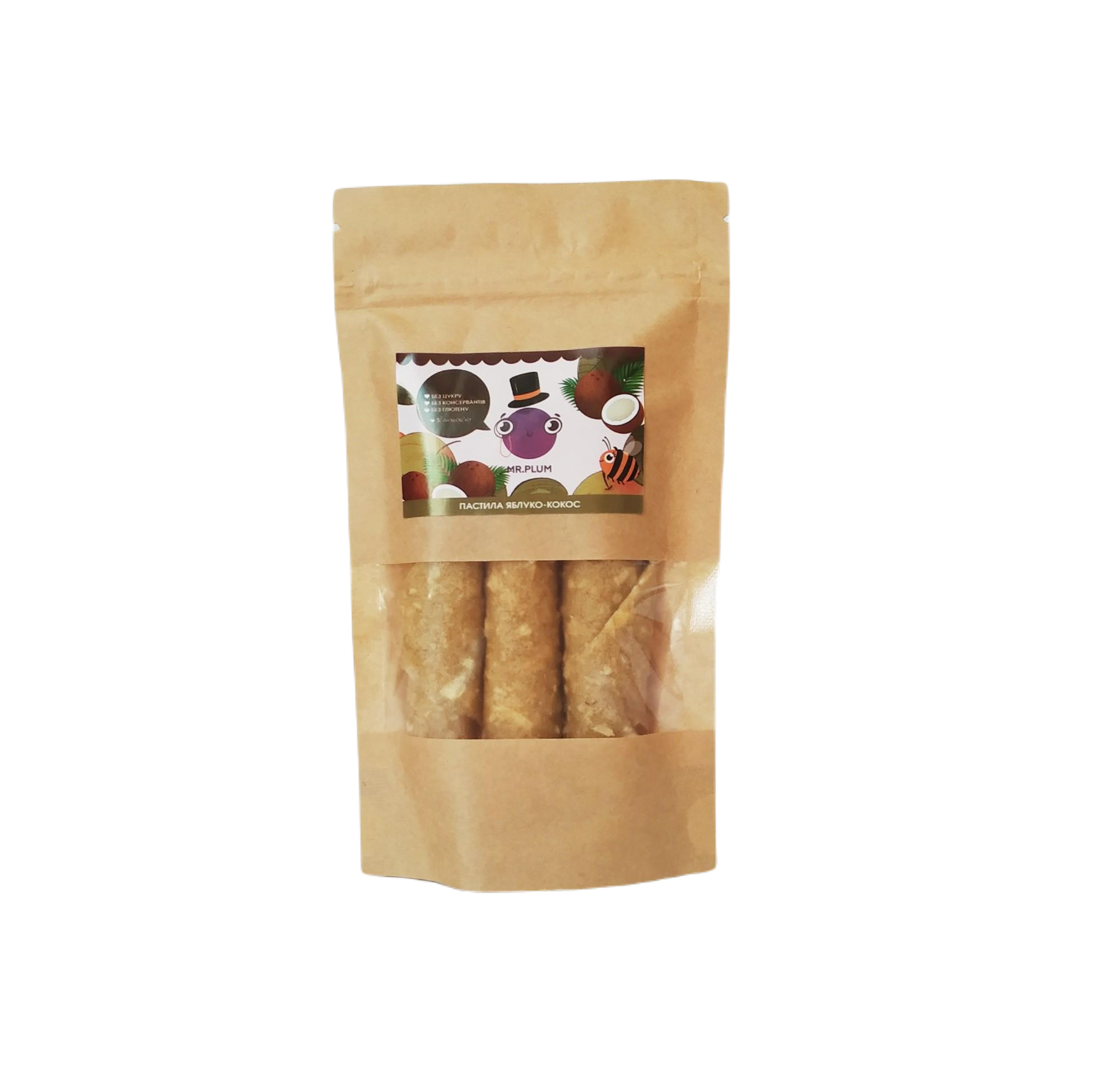 Пастила натуральная Mr.Plum Яблоко-Кокос 50 г