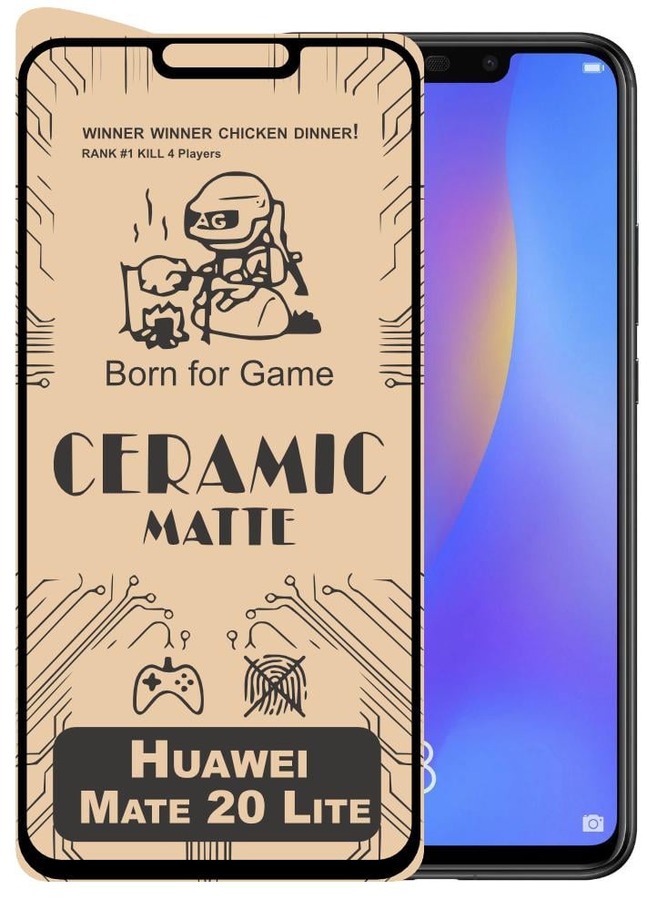 Защитная пленка Ceramic для Huawei Mate 20 Lite керамическая матовая (17071)