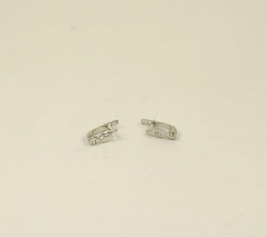 Сережки Maxi Silver 3804 Love (83804)