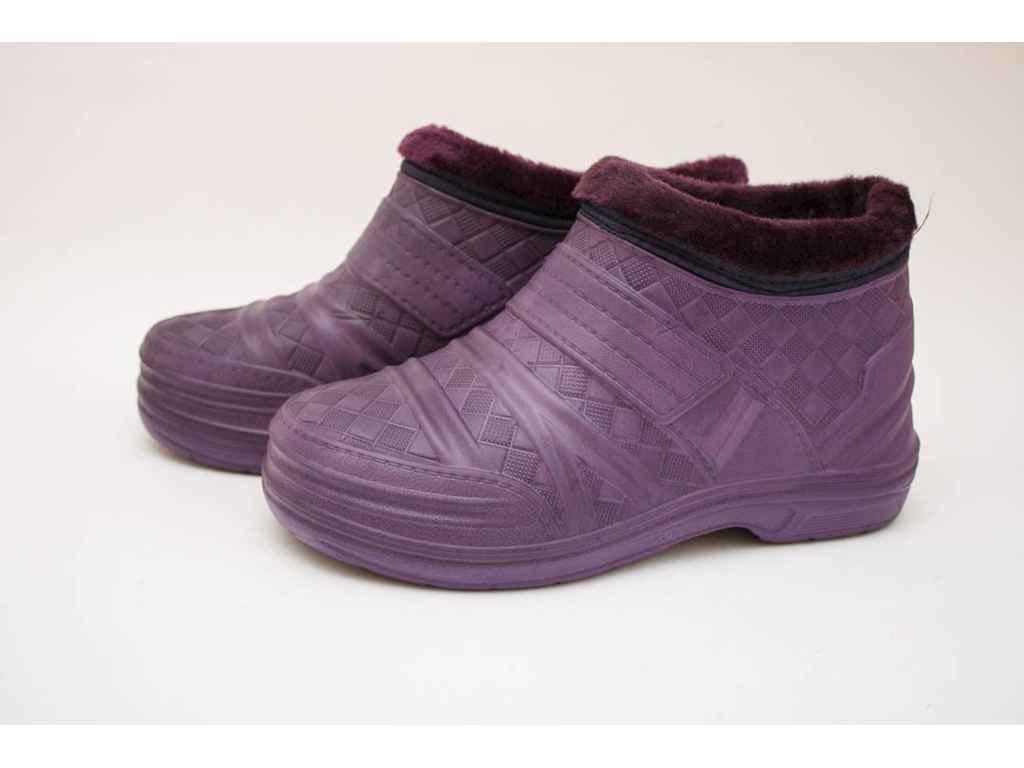 Галоши Dream-Stan ГП-21 женские на меху пенка 6 пар р. 38-42 Баклажан (850034)