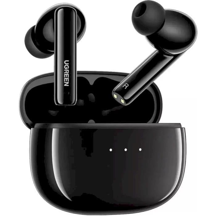 Наушники беспроводные UGREEN WS106 Hi Tune T3 Active Noise-Cancelling Wireless Earbuds Black (UGR-90401)