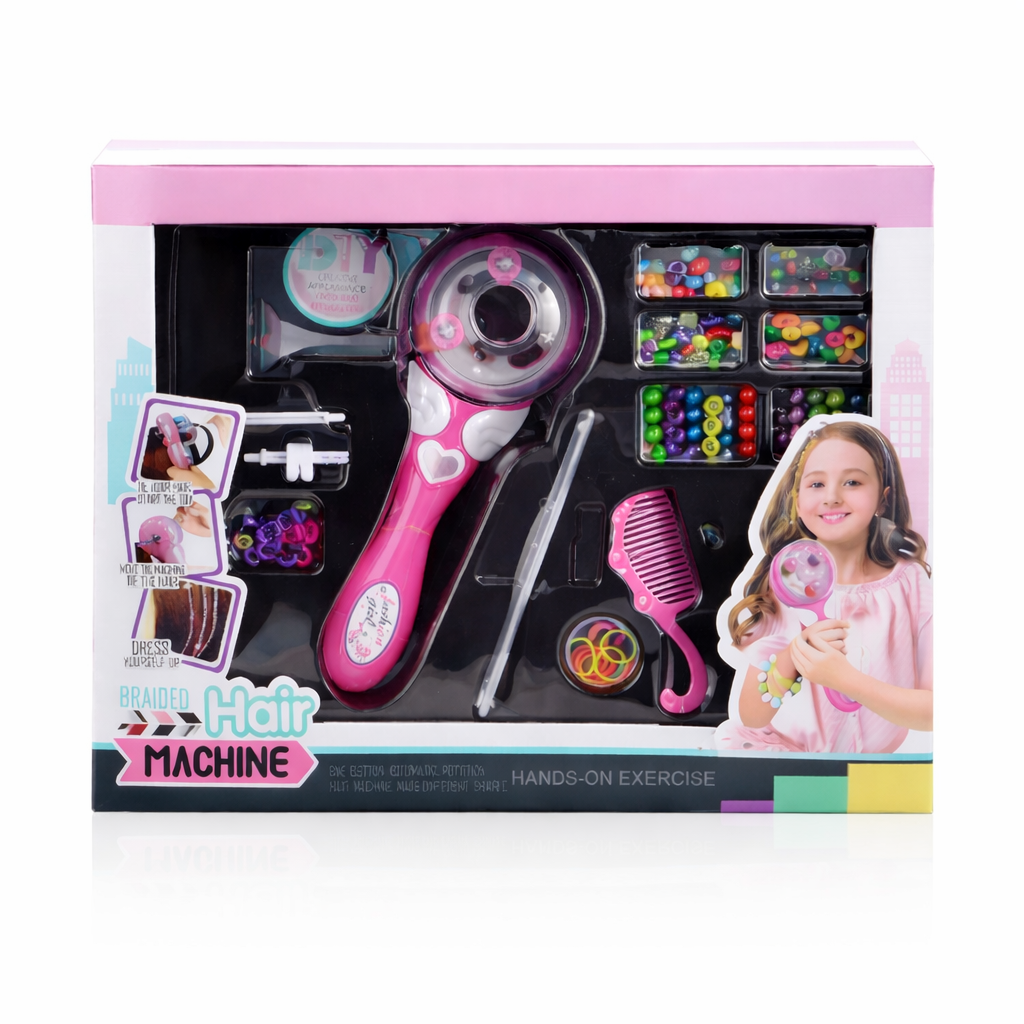 Машинка для плетіння косичок Electric Automatic Hair Braider DIY Magic Hair Braiding Machine (35215666)