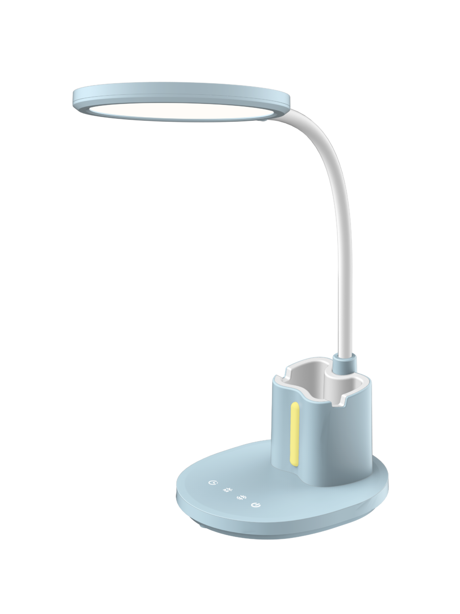Настольная лампа гибкая светодиодная Sirius BL-1503 Голубой (43585)