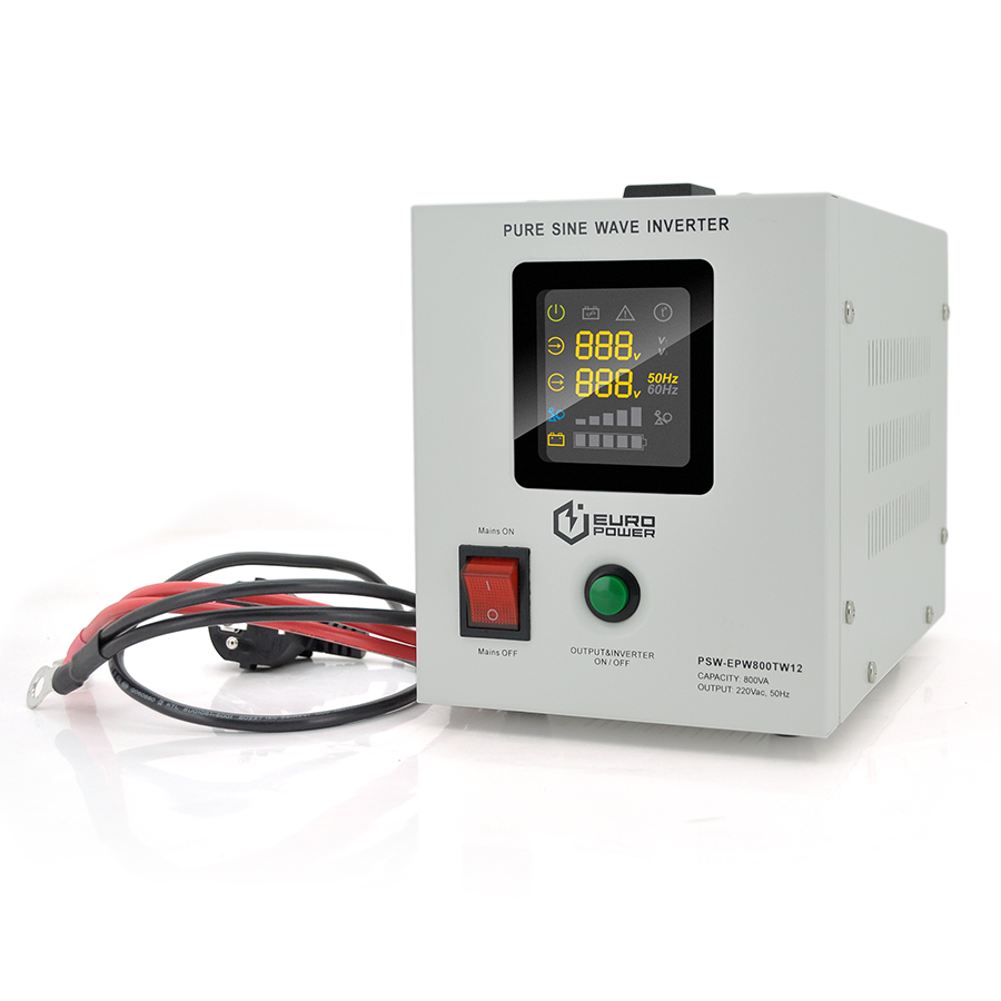 Джерело безперебійного живлення із синусоїдальним виходом Europower pswepw800tw12 480 Вт (YUT_V11450) - фото 2 Джерело безперебійного живлення із синусоїдальним виходом Europower pswepw800tw12 480 Вт (YUT_V11450) - фото 2
