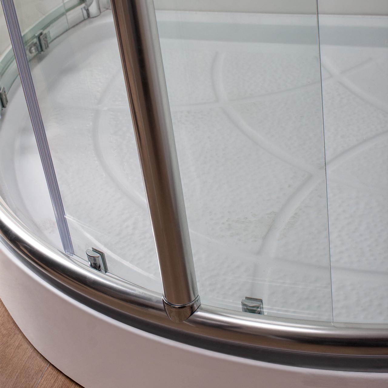 Душова кабіна без піддону Rhein RH116 90x90x197 см - фото 3