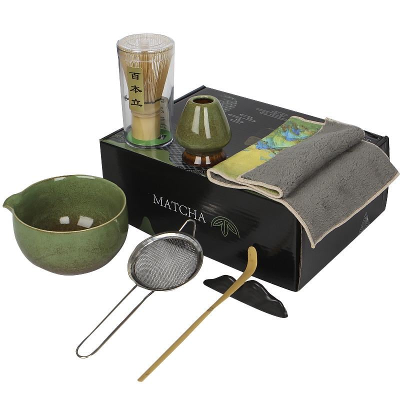 Сервиз для чая Mavanto 7458 7 предметов Green - фото 1 Сервиз для чая Mavanto 7458 7 предметов Green - фото 1