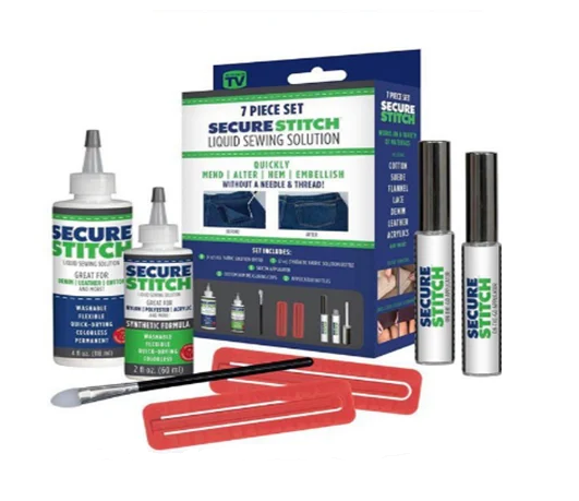 Універсальний набір клеїв для тканини Secure Stitch