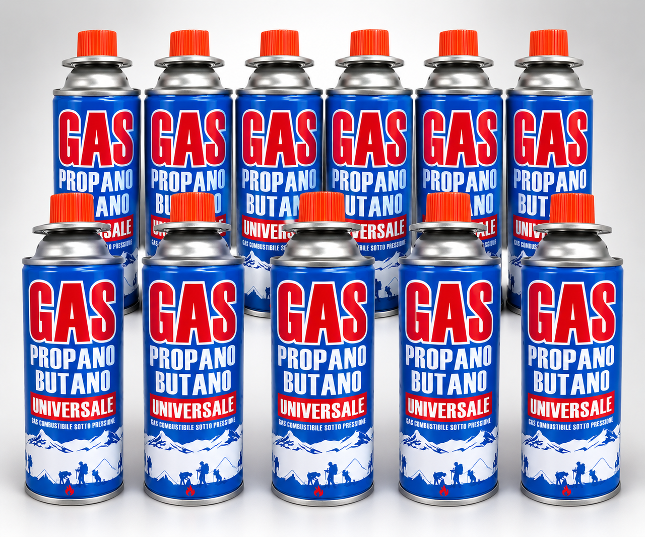 Баллон газовый универсальный Gas 227 г 10 шт. (3186625180)