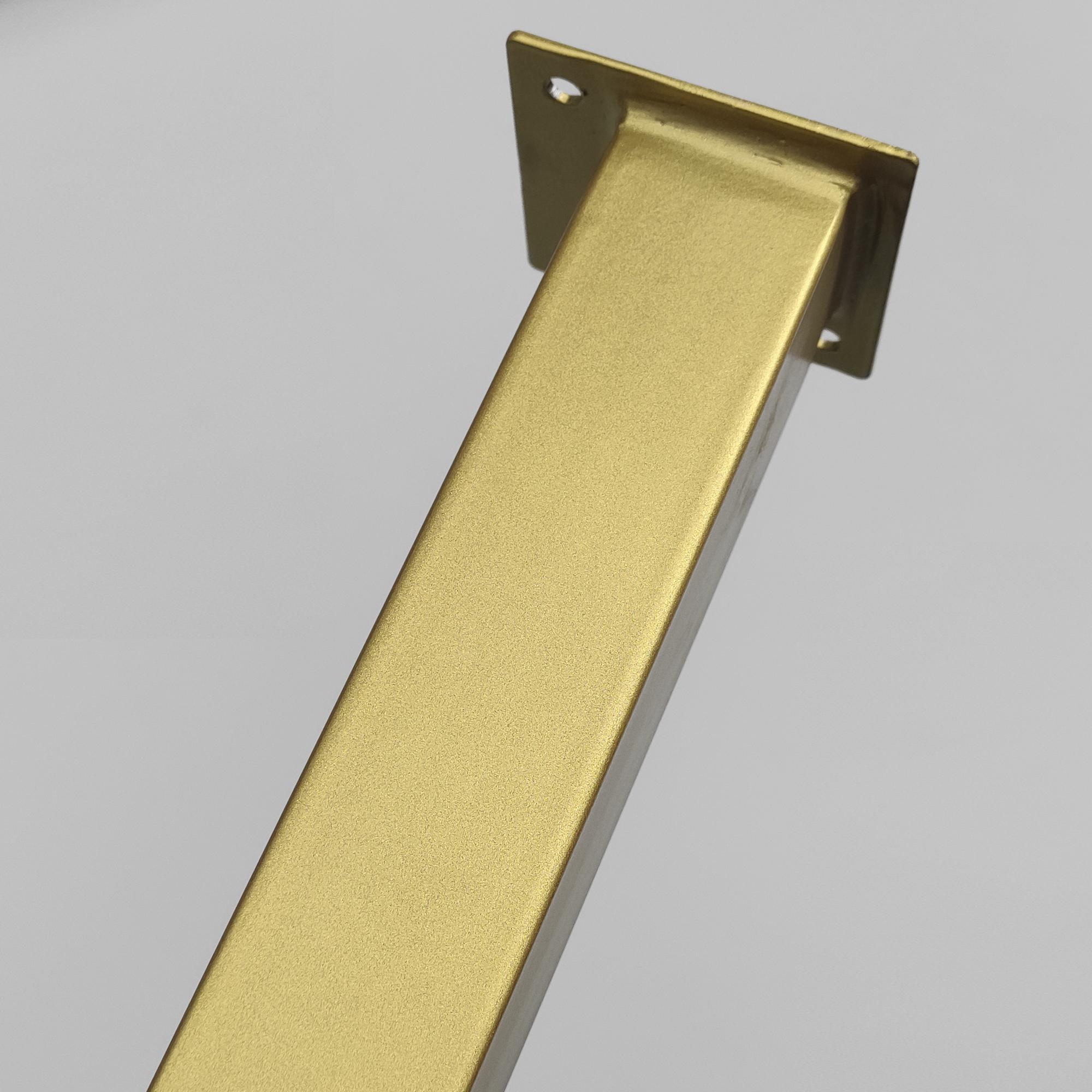 Ножка регулируемая из металла 250 мм Золотой (1207) - фото 5