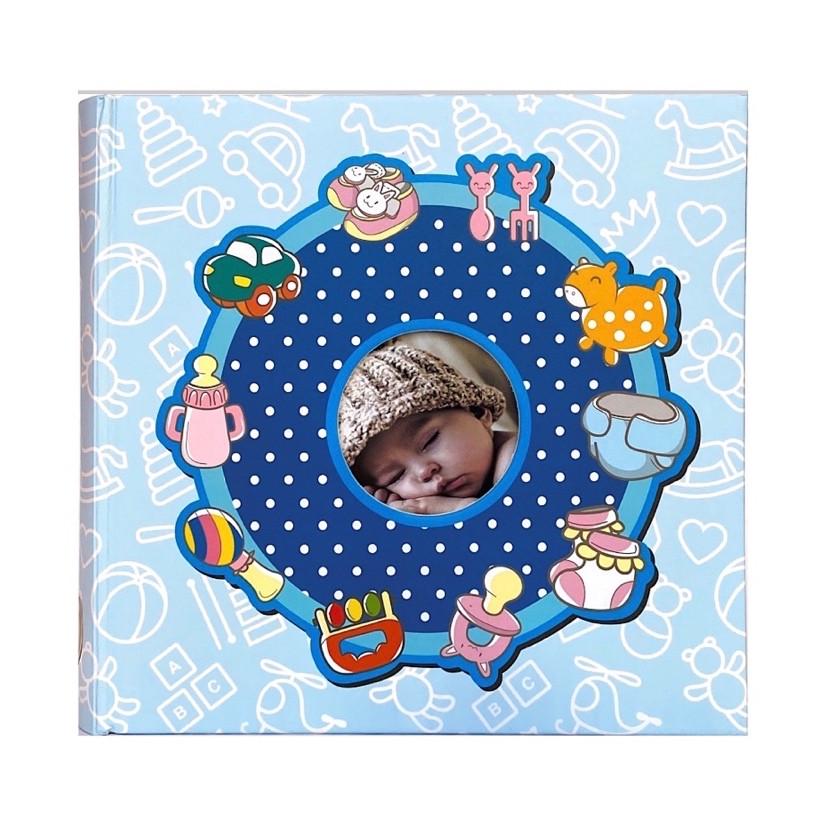 Фотоальбом Gedeon Baby-1G на 200 фото 10x15 см Blue (12799920)