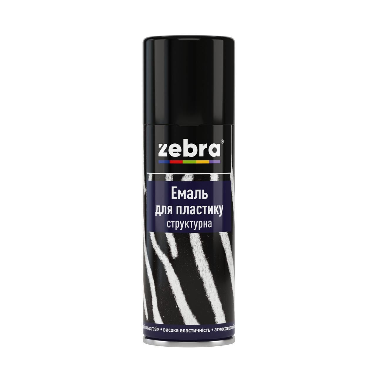 Эмаль аэрозольная для пластика ZEBRA структурная 400 мл (3150871232)